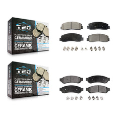 TEC KTC-100045 Disc Brake Pad for 2008-2012 Ford F-450 Super Duty, Ford F-350 Super Duty, Ford F-250 Super Duty - Front and Rear