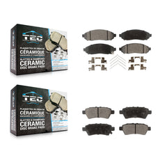 TEC KTC-100063 Disc Brake Pad for 2004-2012 Nissan Pathfinder, Nissan Xterra - Front and Rear