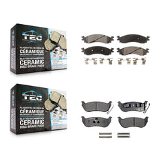 TEC KTC-100082 Disc Brake Pad for 2006-2010 Ford Explorer Sport Trac, Ford Explorer, Mercury Mountaineer - Front and Rear