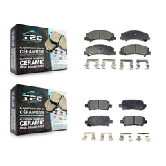 TEC KTC-100084 Disc Brake Pad for 2010-2016 Chevrolet Impala Limited, Chevrolet Impala - Front and Rear
