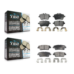 TEC KTC-100102 Disc Brake Pad for 2012-2016 Mini Cooper Paceman, Mini Cooper Countryman - Front and Rear