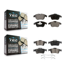 TEC KTC-100112 Disc Brake Pad for 2005-2013 Jaguar XF, Jaguar S-Type and More - Front and Rear