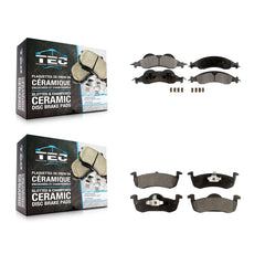 TEC KTC-100119 Disc Brake Pad for 2007-2009 Ford Expedition, Lincoln Navigator - Front and Rear
