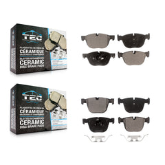 TEC KTC-100124 Disc Brake Pad for 2007-2010 BMW X5, BMW X6 - Front and Rear