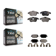 TEC KTC-100134 Disc Brake Pad for 2007-2011 Land Rover LR2, Volvo S80 - Front and Rear