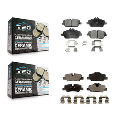 TEC KTC-100136 Disc Brake Pad for 2015-2022 Mini Cooper - Front and Rear