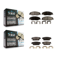 TEC KTC-100146 Disc Brake Pad for 2009-2011 Cadillac STS - Front and Rear