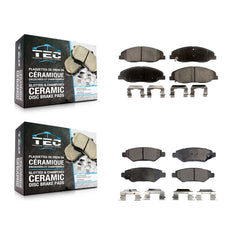 TEC KTC-100148 Disc Brake Pad for 2008-2014 Cadillac CTS - Front and Rear