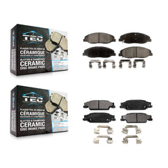 TEC KTC-100149 Disc Brake Pad for 2009-2011 Cadillac STS - Front and Rear