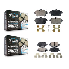 TEC KTC-100156 Disc Brake Pad for 2006-2011 Mercedes-Benz B200 - Front and Rear