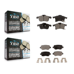 TEC KTC-100157 Disc Brake Pad for 2008-2009 Saturn Astra - Front and Rear