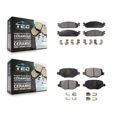TEC KTC-100170 Disc Brake Pad for 2009-2010 Lincoln MKS - Front and Rear