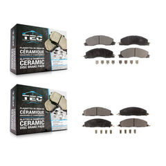 TEC KTC-100178 Disc Brake Pad for 2009-2018 Ram 1500, Ram 2500 and More - Front and Rear