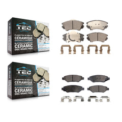 TEC KTC-100180 Disc Brake Pad for 2010-2015 Chevrolet Camaro - Front and Rear