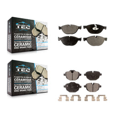 TEC KTC-100188 Disc Brake Pad for 2012-2013 BMW 528i, BMW 528i xDrive - Front and Rear