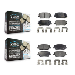 TEC KTC-100193 Disc Brake Pad for 2010-2016 Hyundai Genesis Coupe - Front and Rear