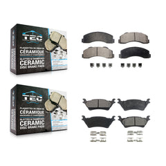 TEC KTC-100198 Disc Brake Pad for 2012-2017 Ford F-150 - Front and Rear