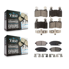 TEC KTC-100218 Disc Brake Pad for 2015-2016 Cadillac ELR - Front and Rear
