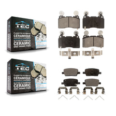 TEC KTC-100220 Disc Brake Pad for 2016-2020 Cadillac CT6 - Front and Rear