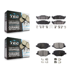TEC KTC-100226 Disc Brake Pad for 2009-2019 Ford Explorer, Ford Flex and More - Front and Rear