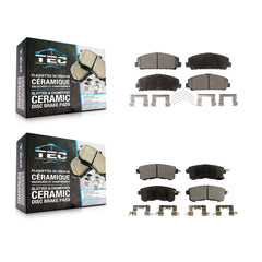 TEC KTC-100230 Disc Brake Pad for 2011-2024 Nissan Armada, INFINITI QX80, INFINITI QX56 - Front and Rear