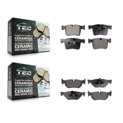 TEC KTC-100246 Disc Brake Pad for 2012-2013 BMW 328i, BMW 328i xDrive - Front and Rear