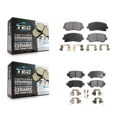 TEC KTC-100264 Disc Brake Pad for 2013-2015 Mazda CX-5 - Front and Rear