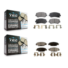 TEC KTC-100267 Disc Brake Pad for 2016-2024 Mazda CX-5 - Front and Rear