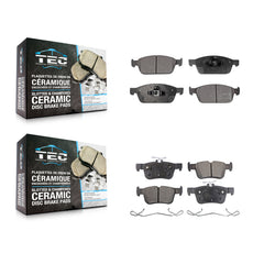TEC KTC-100273 Disc Brake Pad for 2017-2019 Lincoln MKC, Ford Escape - Front and Rear