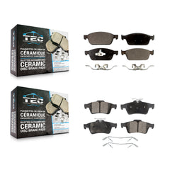 TEC KTC-100279 Disc Brake Pad for 2013-2018 Ford Focus - Front and Rear