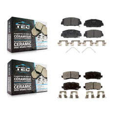 TEC KTC-100285 Disc Brake Pad for 2014-2020 Acura RLX - Front and Rear