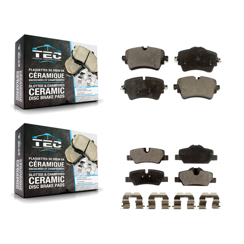 TEC KTC-100301 Disc Brake Pad for 2015-2022 Mini Cooper - Front and Rear