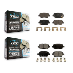 TEC KTC-100311 Disc Brake Pad for 2016-2023 Chevrolet Bolt EUV, Chevrolet Bolt EV and More - Front and Rear