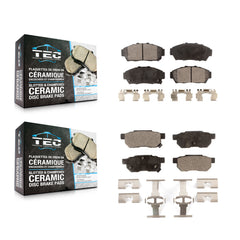 TEC KTC-100346 Disc Brake Pad for 1994-2001 Acura Integra, Honda Civic - Front and Rear
