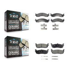 TEC KTC-100357 Disc Brake Pad for 1997-1999 Ford F-250, Ford F-250 HD - Front and Rear