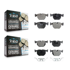 TEC KTC-100360 Disc Brake Pad for 1995-2006 BMW X5, Land Rover Range Rover and More - Front and Rear