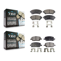 TEC KTC-100363 Disc Brake Pad for 2005 Pontiac Montana - Front and Rear