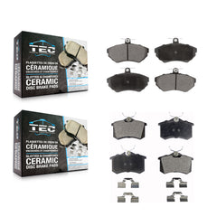 TEC KTC-100369 Disc Brake Pad for 1993-1999 Volkswagen Golf, Volkswagen Passat - Front and Rear
