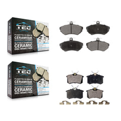 TEC KTC-100370 Disc Brake Pad for 1999-2002 Volkswagen Cabrio - Front and Rear