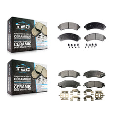 TEC KTC-100378 Disc Brake Pad for 1997-2005 Chevrolet S10, GMC Sonoma and More - Front and Rear