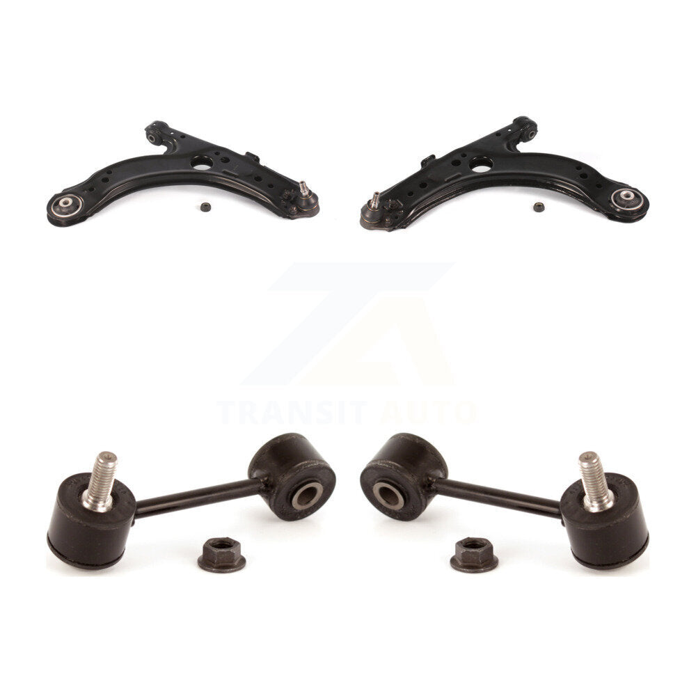 Front Suspension Control Arm And Ball Joint Link Kit For Volkswagen Jetta Golf