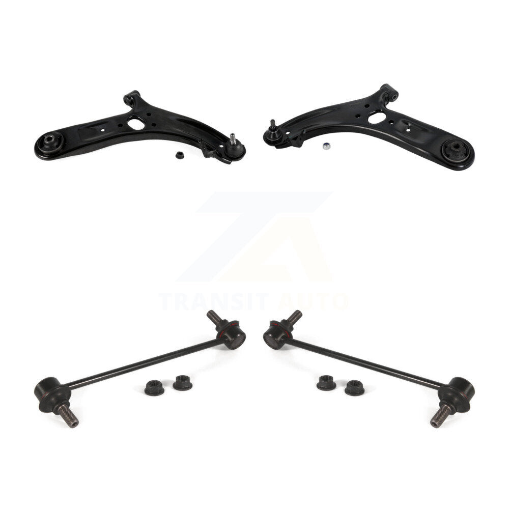 Front Suspension Control Arm & Ball Joint Link Kit For 2012-2017 Hyundai Accent