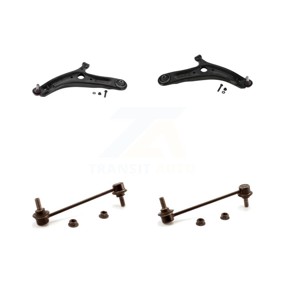 Front Suspension Control Arm And Ball Joint Assembly Sway Link Kit For Kia Soul
