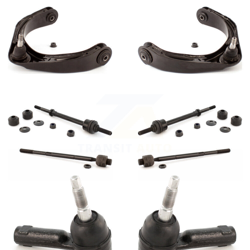 Front Control Arm And Ball Joint Tie Rod End Link Kit (8Pc) For Dodge Ram 1500