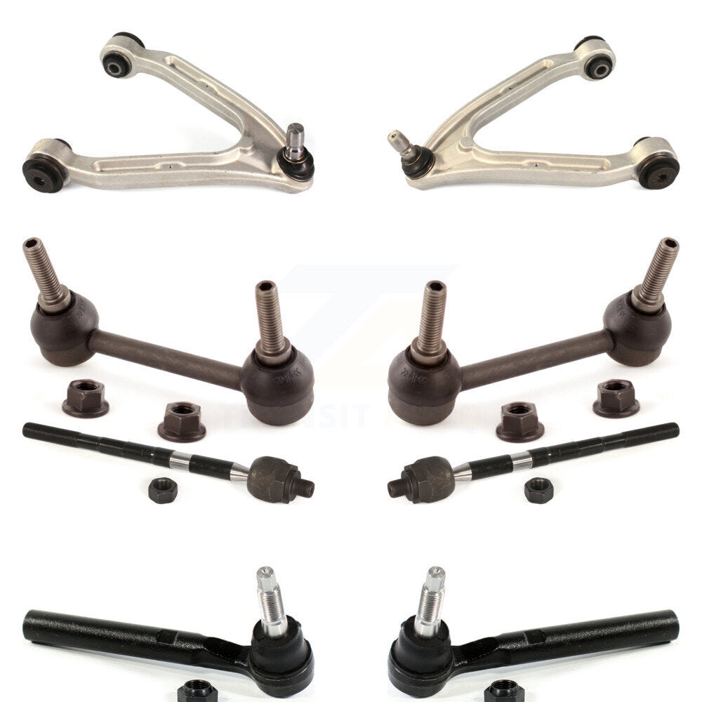 Front Control Arm And Ball Joint Tie Rod End Link Kit (8Pc) For Hummer H3 H3T