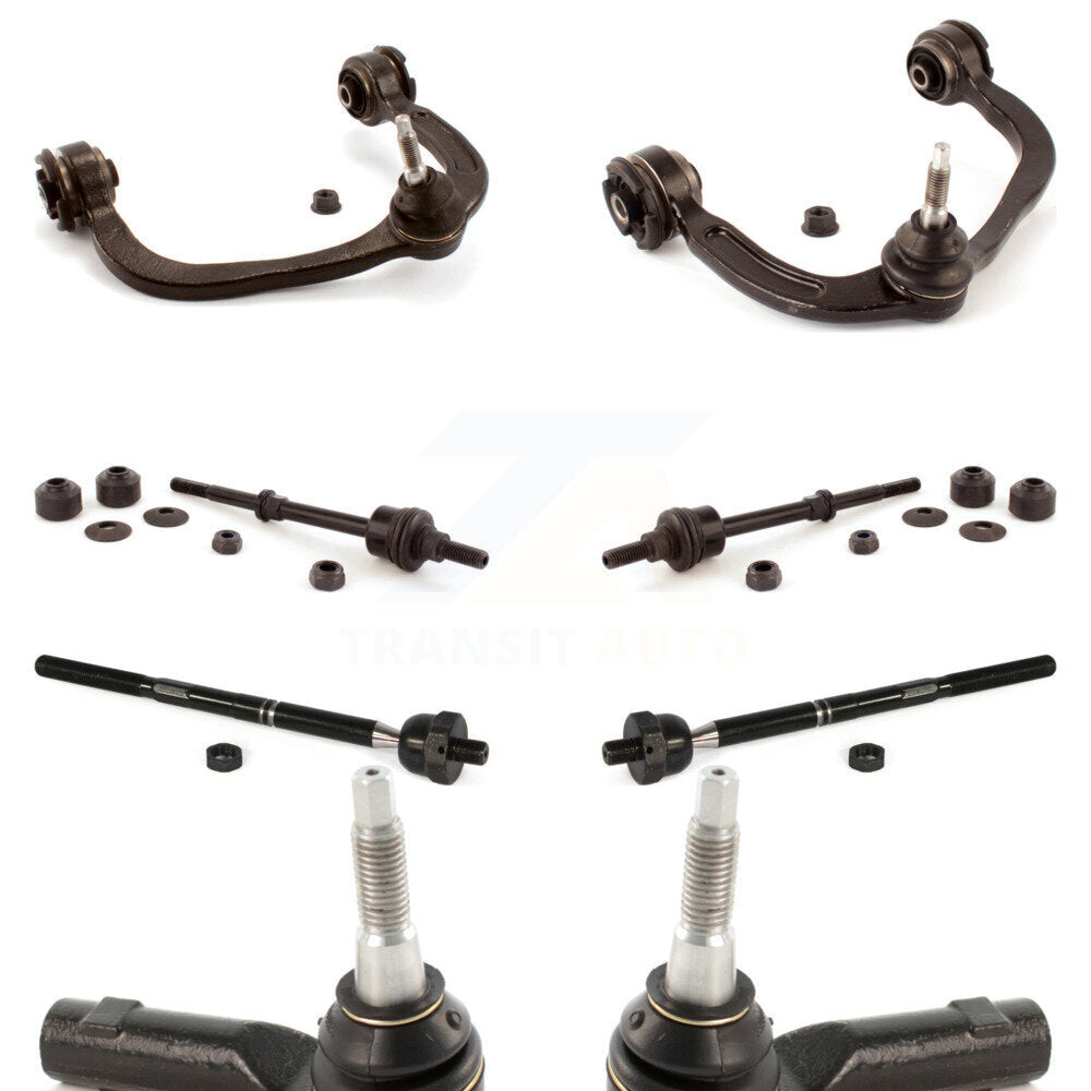 Front Control Arm & Ball Joint Tie Rod End Link Kit (8Pc) For Ford F-150 Lincoln