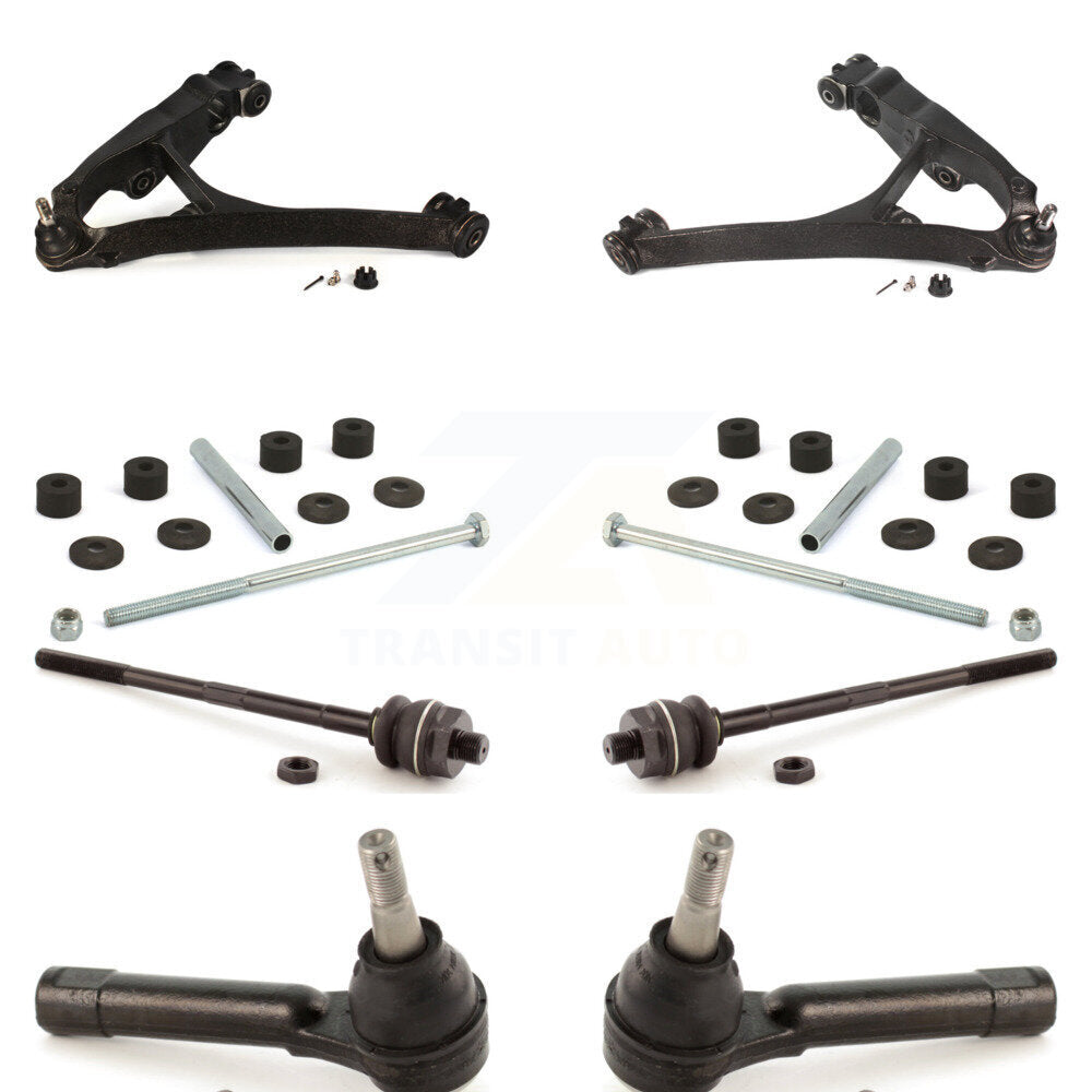 Front Control Arm & Ball Joint Tie Rod End Link Kit (8Pc) For Chevrolet GMC 1500