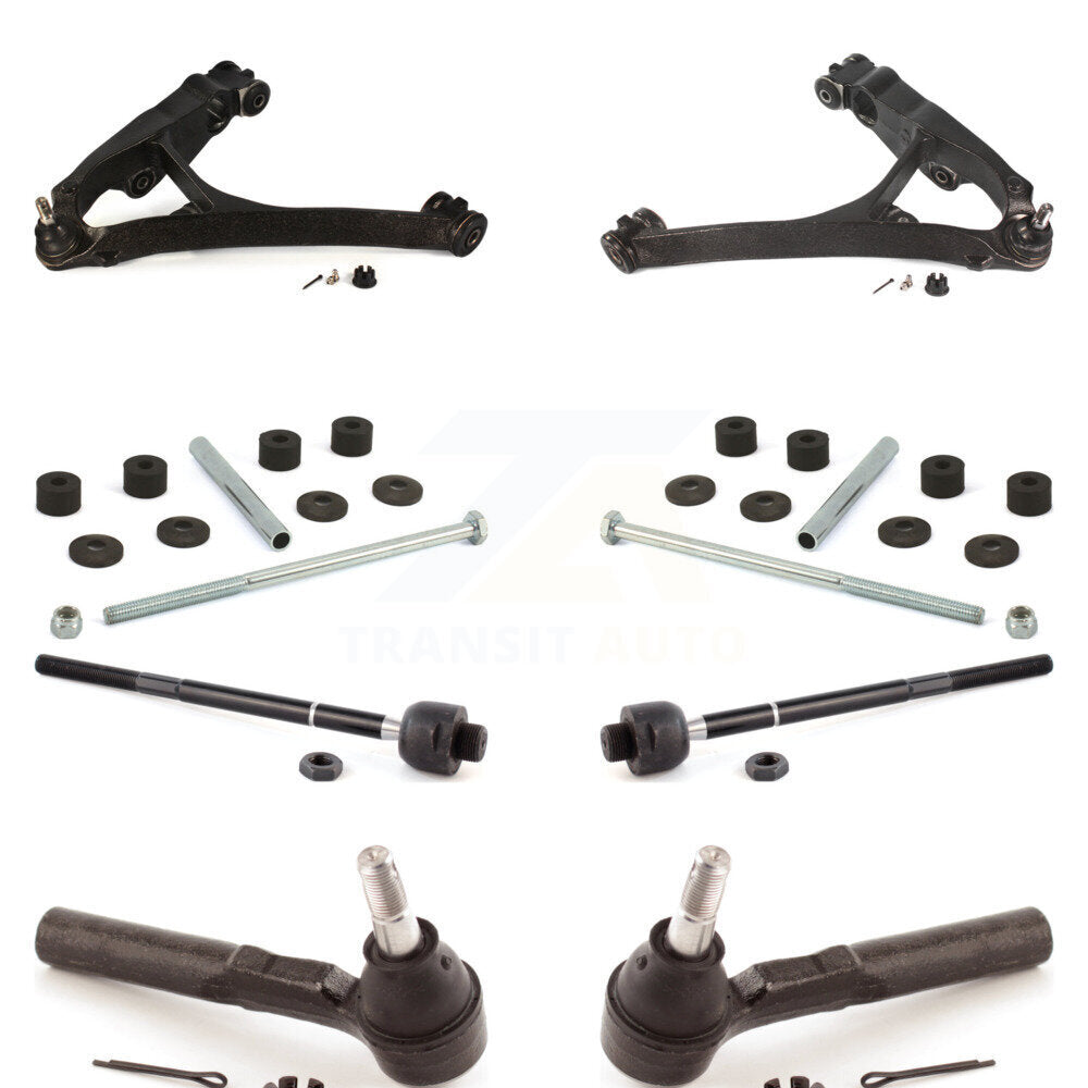 Front Control Arm And Ball Joint Tie Rod End Link Kit (8Pc) For GMC Sierra 1500