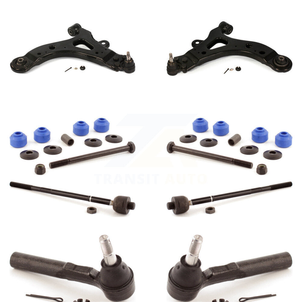 Front Control Arm And Ball Joint Tie Rod End Link Kit (8Pc) For Pontiac Montana