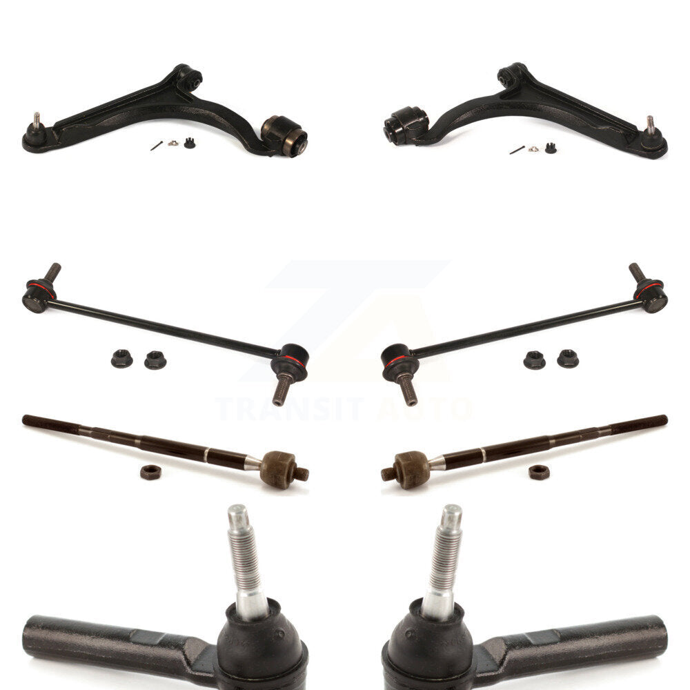 Front Arm Ball Joint Tie Rod End Link Kit (8Pc) For 2004-2008 Chrysler Pacifica